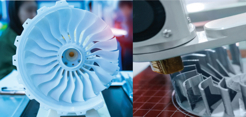 Turbines imprimées en 3D