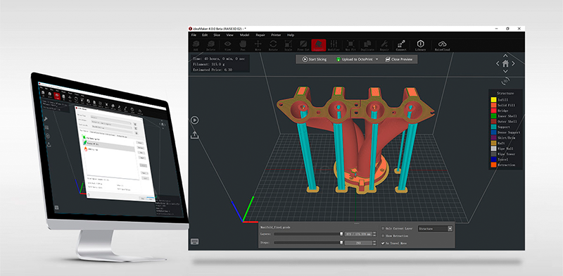 Logiciel pour imprimantes 3D, Logiciel d'impression 3D