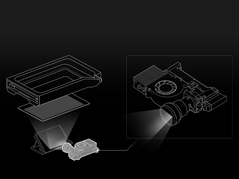 The high quality optical components ensure durability and reliability