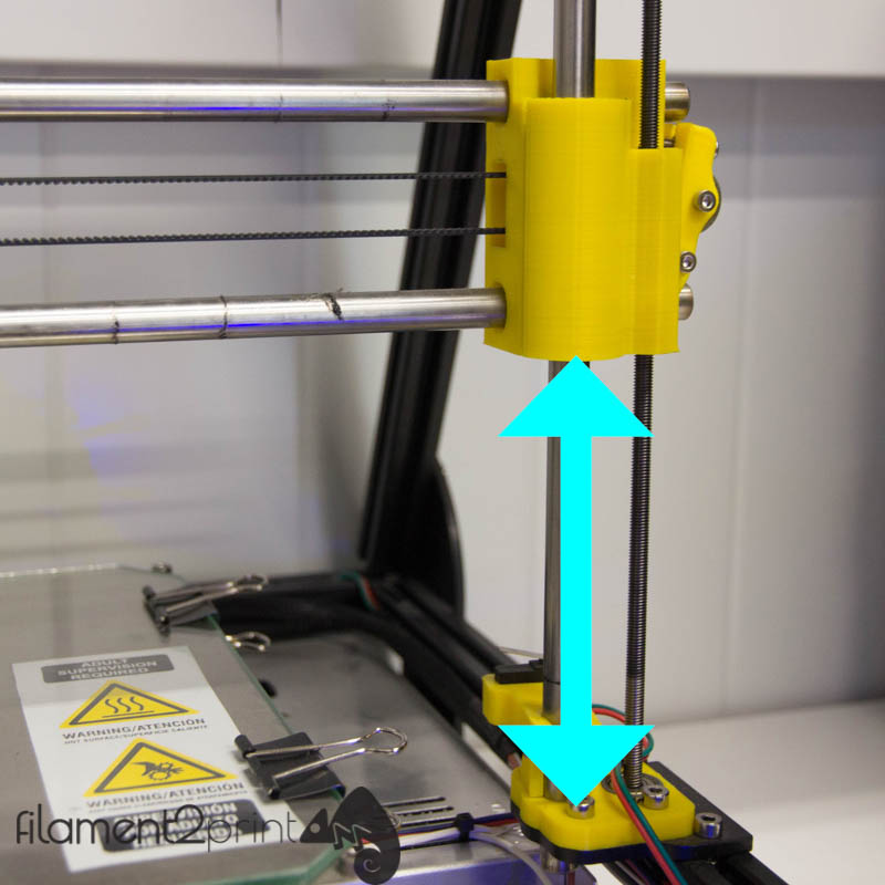 Nivellement et étalonnage de la base de l'imprimante 3D