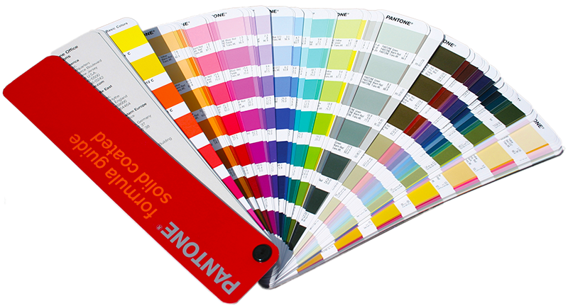 Pantone color palette