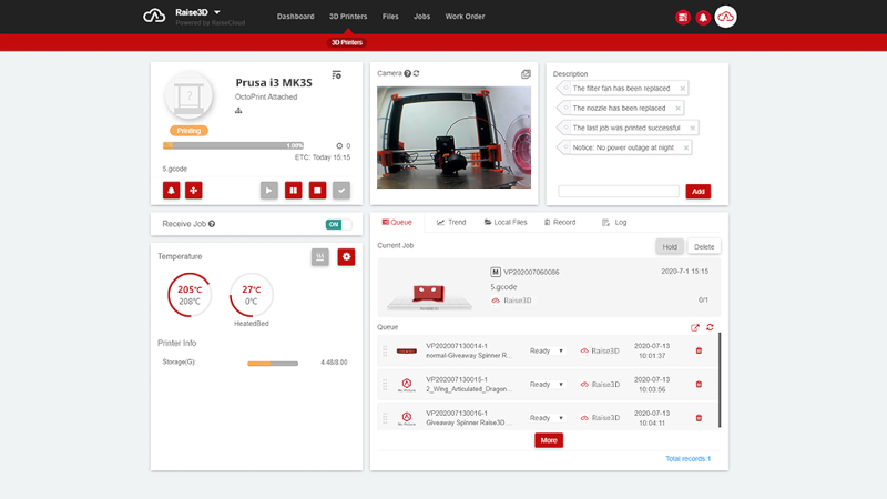 Gestión de impresoras de terceros con RaiseCloud
