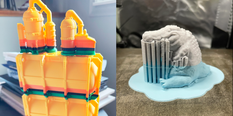 Print results using joined spool leftovers