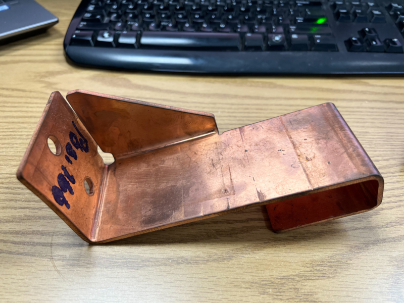 Prototyp mit Wazer-Maschinen hergestellt