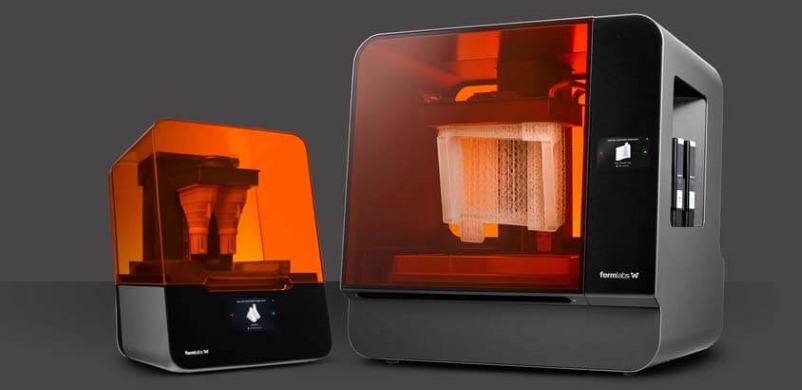 Zoom sur les imprimantes 3D SLA Form 3 et 3L de Formlabs