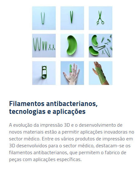 filamentos antibacterianos