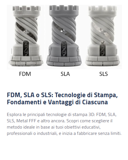 fdm, sla, sls
