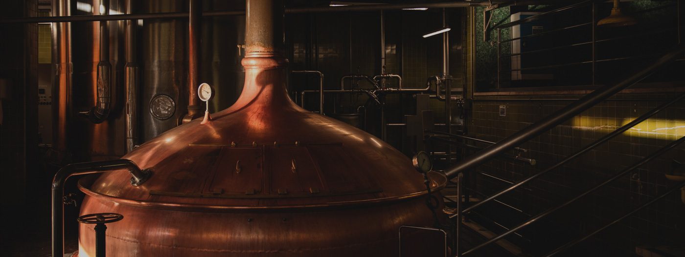 Barrel for beer production.