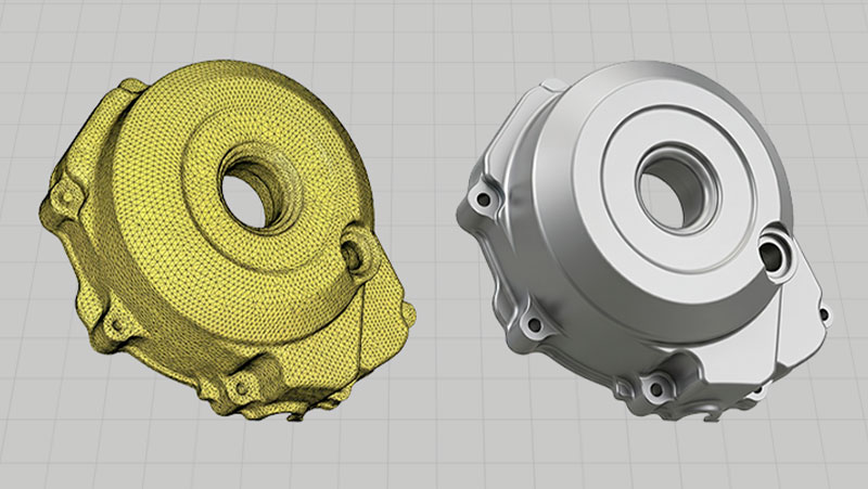 El escáner 3D Fox permite digitalizar piezas metálicas y componentes mecánicos en minutos para modelado CAD, ingeniería inversa e impresión 3D de repuestos. Fuente: 3DMakerpro.