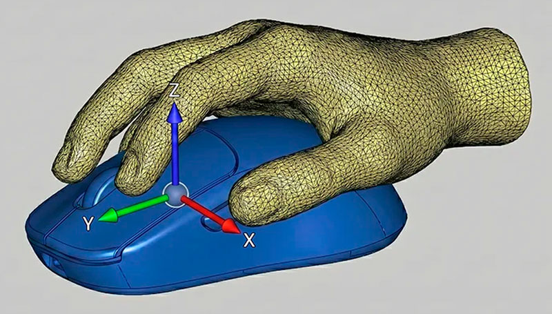Foto 4: El escáner 3D Fox permite escanear manos, rostros y cuerpo con gran precisión para crear agarres personalizados, ajustes ergonómicos e impresiones 3D únicas. Fuente: 3DMakerpro.