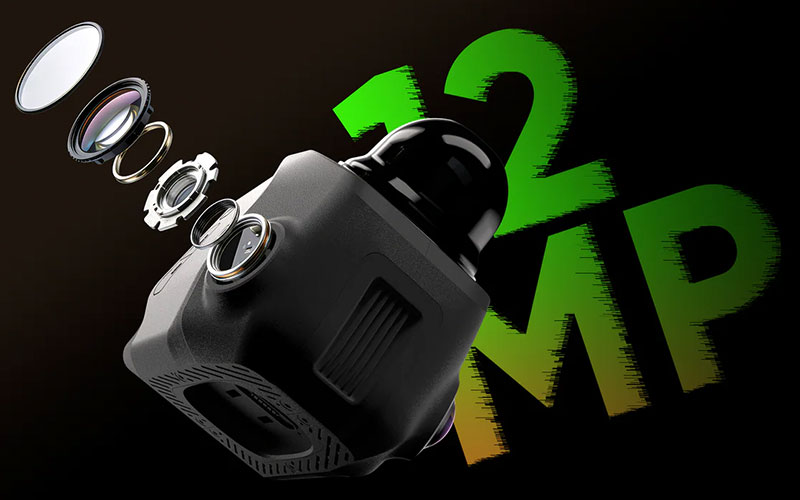 Photo3: 1/2" and 12MP camera of the Raven LiDAR scanner, compatible with 360° cameras, for capturing realistic colors or hyper-realistic textures. Source: 3DMAKERPRO