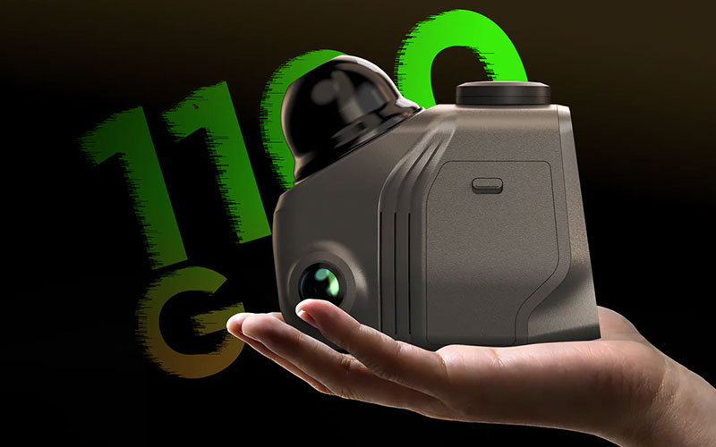 Photo4: 20 mm accuracy and 1.1 kg weight of the Raven LiDAR scanner, delivering professional precision in an ultra-lightweight and portable design. Source: 3DMAKERPRO