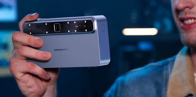 Das ergonomische und intuitive Design des Toucan ermöglicht die Handhabung wie bei einer Kamera oder einem Smartphone und bietet ein natürliches und komfortables Scan-Erlebnis.