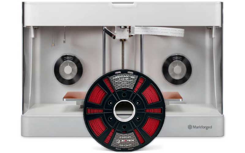 Le filament Obsidian GF PA6+GF est compatible avec les imprimantes Markforged