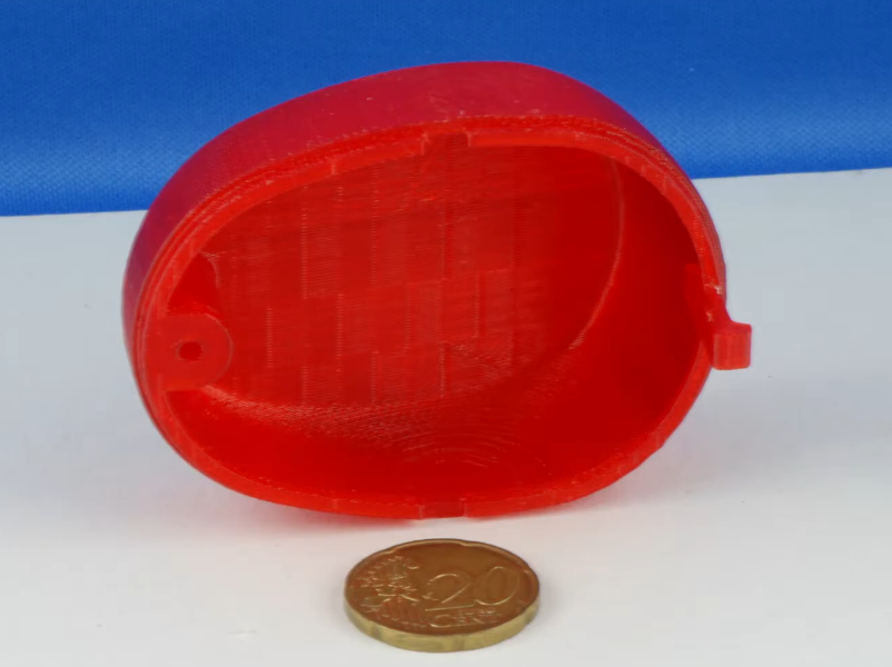 Mit dem PETg-Filament von 3NTR 3D-gedruckte Teile