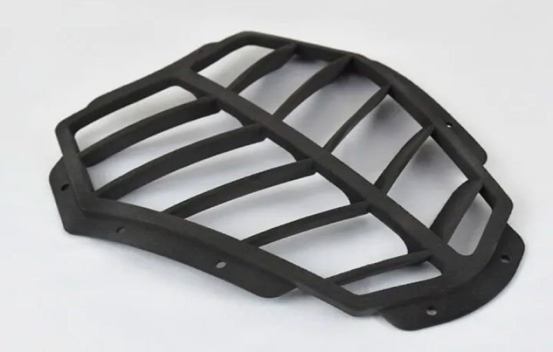 Pezzo stampato con la polvere di poliammide PA11 CF Nera