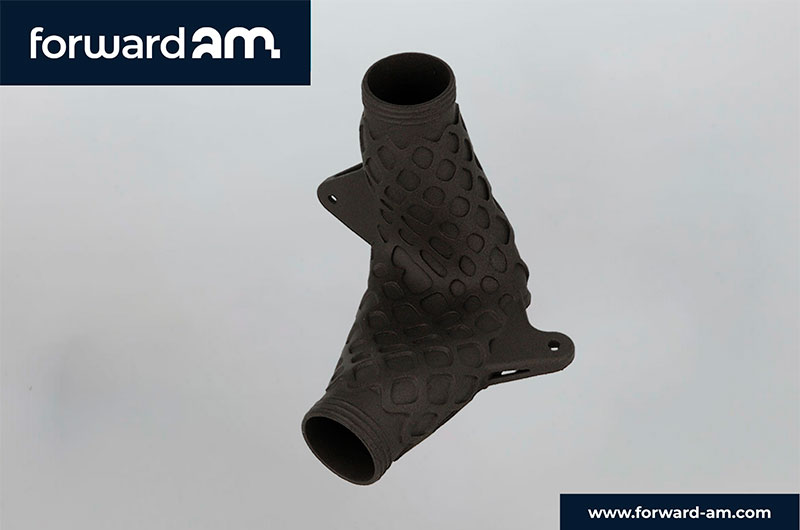 Pezzo stampato con la polvere di poliammide PA11 rCF
