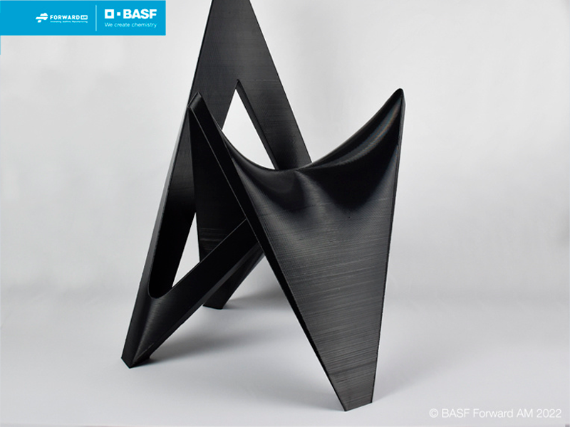 Parte stampata in 3D con il filamento BASF Ultrafuse PLA