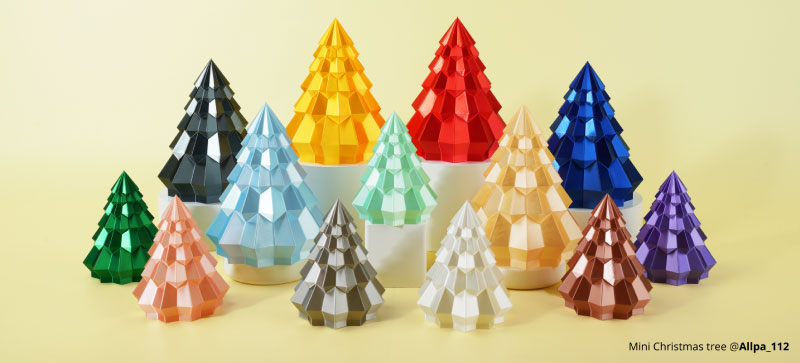 PLA Silk+ di Bambu Lab in ampia gamma di colori. Fonte: Bambu Lab