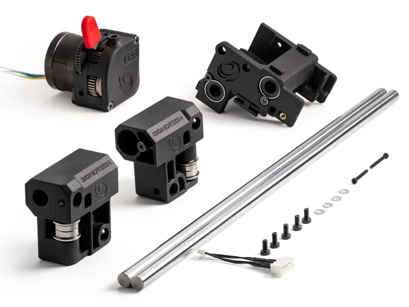 The LGX Lite Pro extruder upgrade kit for the K1/K1C printer