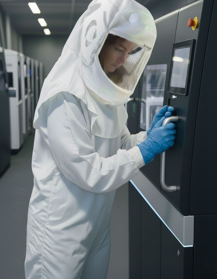 El equipo de protección Clyype cuenta con un sistema de filtración bidireccional que purifica tanto el aire inhalado como el exhalado