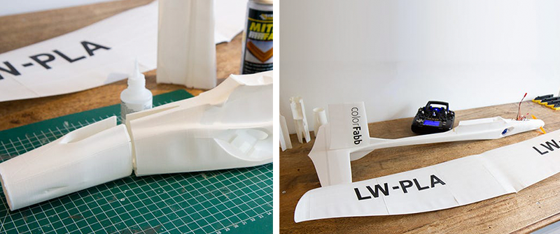 colorFabb LW-PLA - PLA basse densité et léger - A-Printer