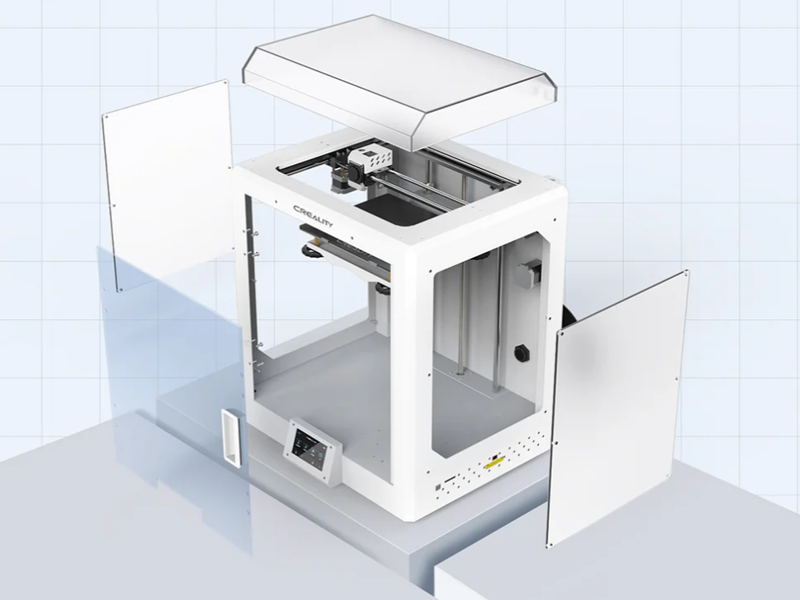 The design of the CR-5 Pro High-Temp 3D printer