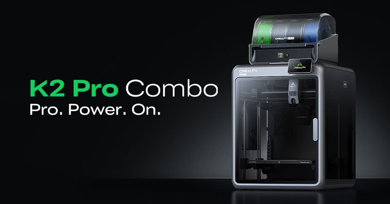 Banner Creality K2 Pro Combo