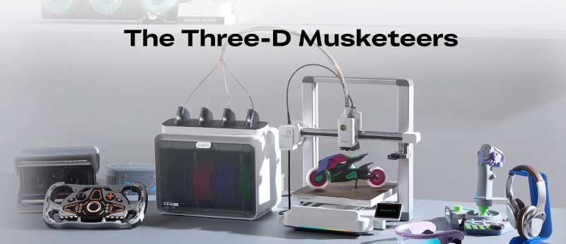 Impressora 3D SPARKX i7 com sistema multimaterial CFS Lite