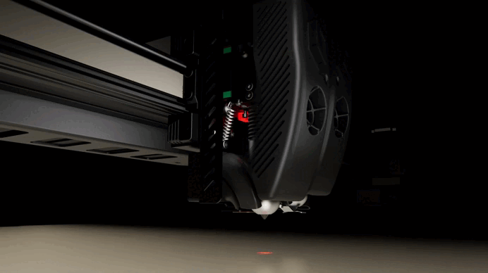 The D400 HS performs automatic Z-axis calibration using a dual photoelectric sensor system. Its multi-point positioning ensures precise and repeatable adjustment with up to 0.005 mm accuracy.