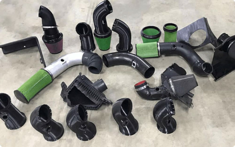 3D printed parts for the automotive industry.