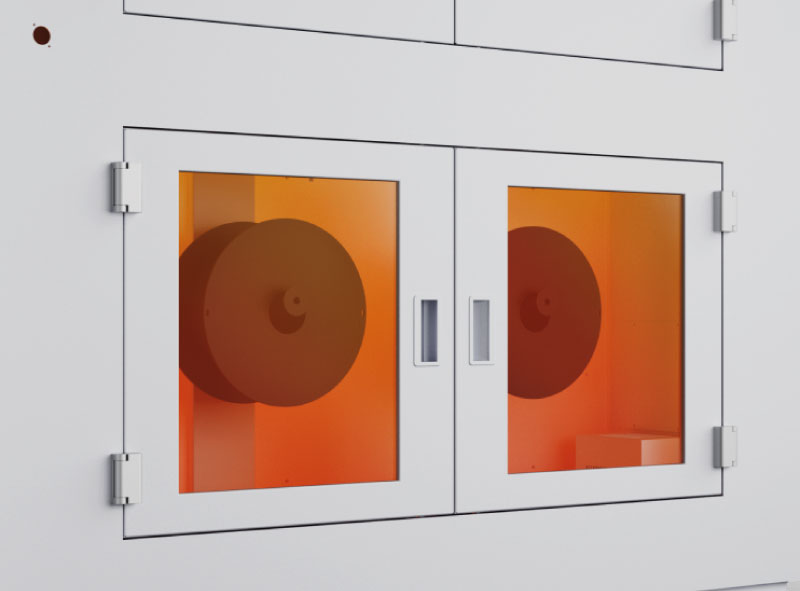 Integrated Filament Dry Room in the CreatBot D600 Pro3 HS, maintaining a controlled temperature between 0 and 70°C to prevent moisture in materials such as Nylon, PC, PA-CF, or PET-CF, eliminating defects like bubbling and stringing and ensuring stable, high-quality 3D prints.