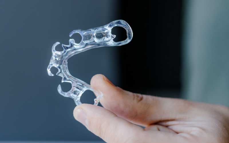 Parts printed with Denture Flex resin. Source: Detax