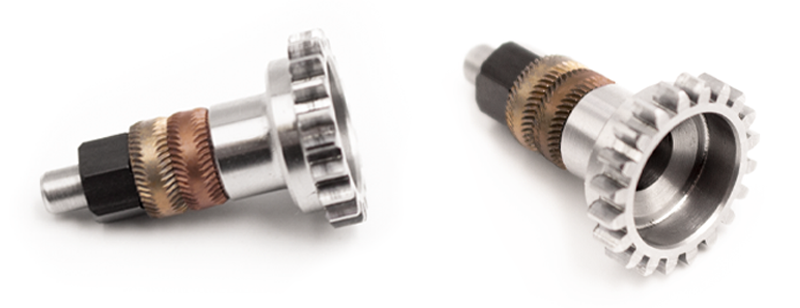 Drive shaft for the Zephyr extruder from Dyze Design.
