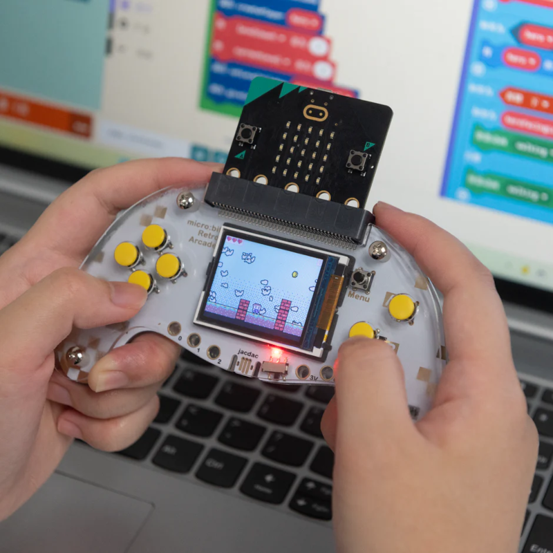 Create your own games with this arcade kit