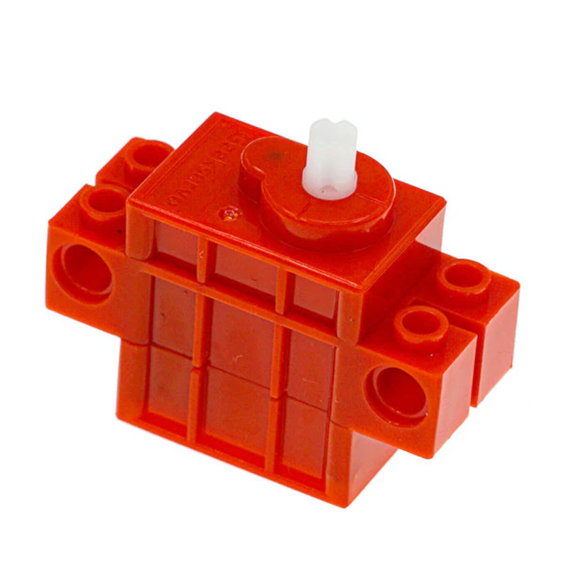 High‑speed 9‑gram motor compatible with building blocks