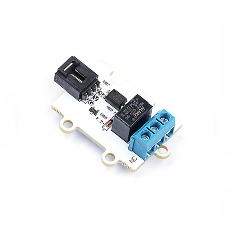 1-channel relay compatible with the micro:bit ecosystem