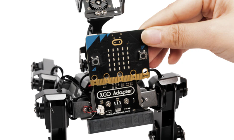 El XGOv2 es compatible con la controladora micro:bit