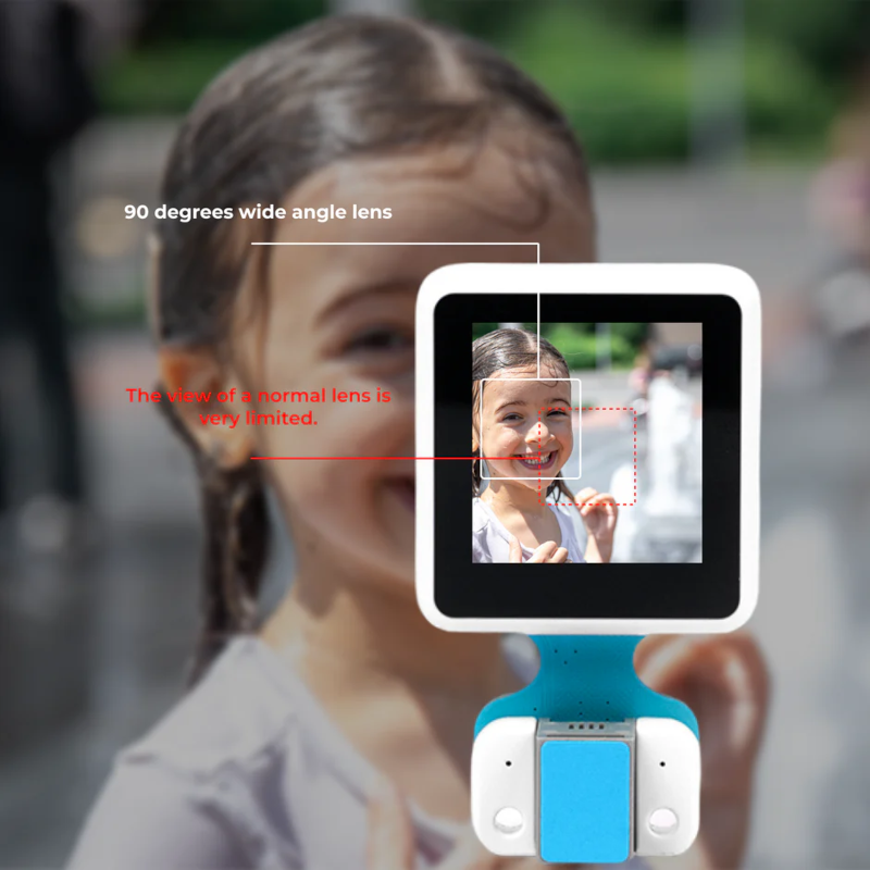 The Smart AI Lens kit features a 90º wide-angle camera
