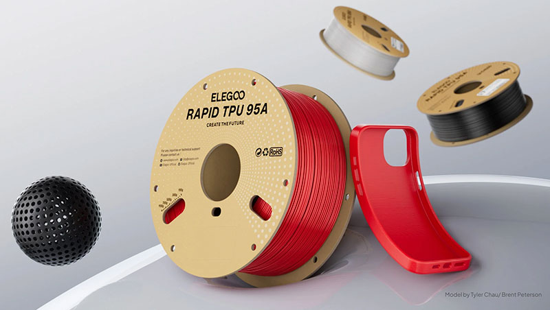 Filamento Rapid TPU 95A
