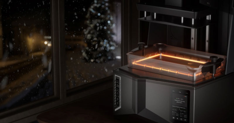 Saturn 4 Ultra 16K mantiene la resina a 30 °C con un sistema de calefacción avanzado que mejora la fluidez, refuerza la adhesión de capas y aumenta la calidad de impresión reduciendo defectos.