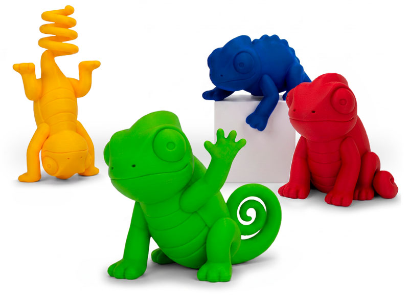 After annealing, parts printed with PLA HT can withstand temperatures up to 100ºC