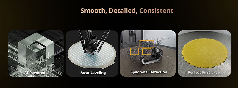 Características destacadas da impressora 3D FLSUN S1 Pro