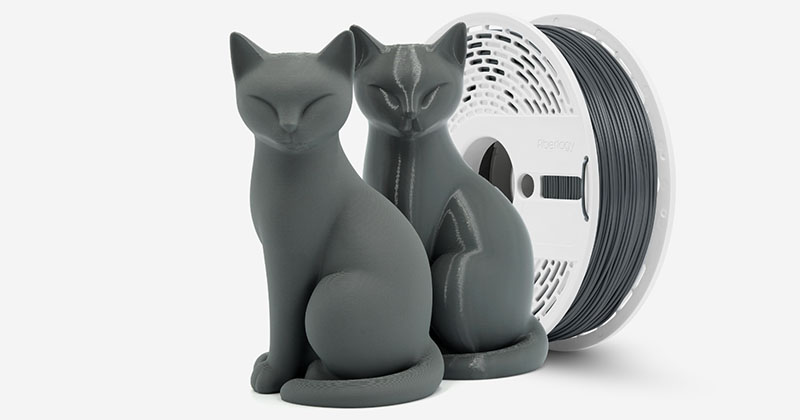 Il Matte PLA di Fiberlogy è realizzato con materie prime di altissima qualità.
