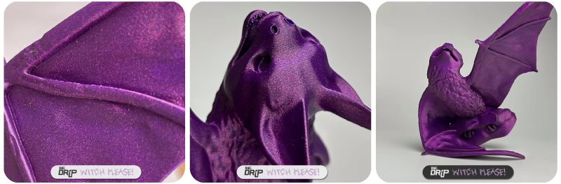 Gedrucktes Teil mit Witch Please! Limited Edition Filament