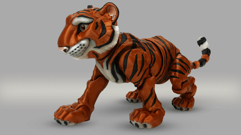 Peça 3D impressa com a Flashforge AD5X