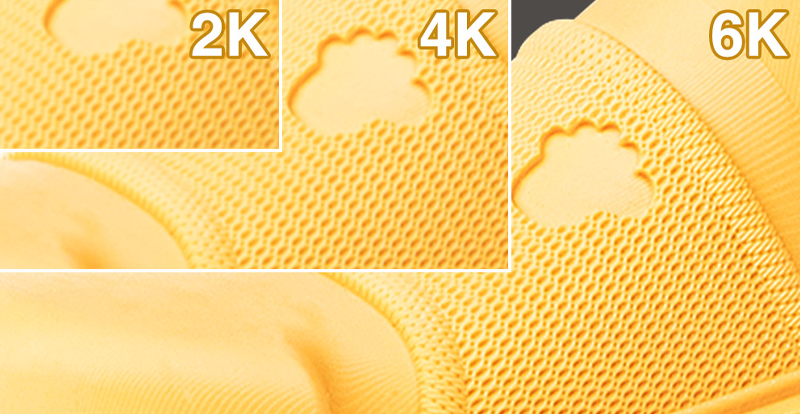 Comparison of parts 3D printed with Flashforge Foto series printers of various resolutions