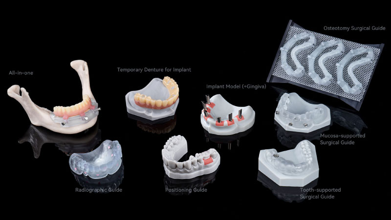 Implants made with the A2D HD