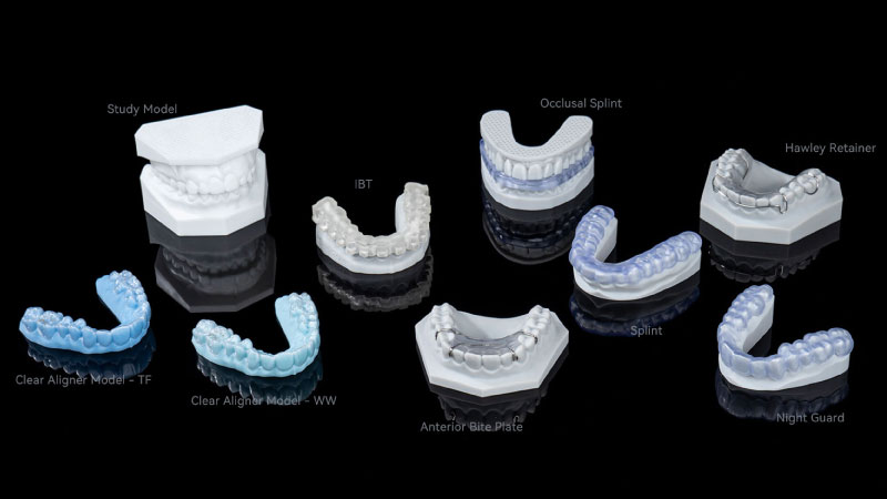 Orthodontics printed with the A2D HD