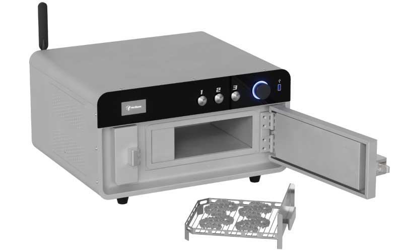 The PCU Pro is HeyGears' professional curing chamber for high-transparency finishes.